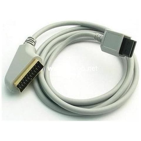 Cavo Collegamento Tv Audio Video Rgb Scart Per Nintendo Wii-wii U - Foto 1