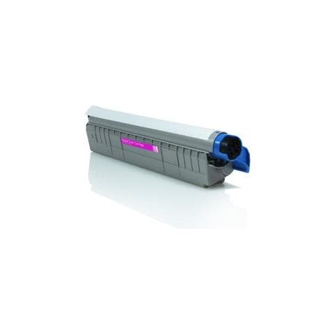TONER COMPATIBILE -  Per Oki C810 C830 44059106 Magenta 8000pag. - Foto 1