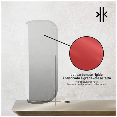 Hard case per IQOS 3 DUO / 3, custodia cover di protezione rigida per sigaretta elettronica IQOS 3 DUO / 3 policarbonato Soft Touch soft touch, contro graffi cadute e urti accidentali, case duro (matte red) - Foto 7