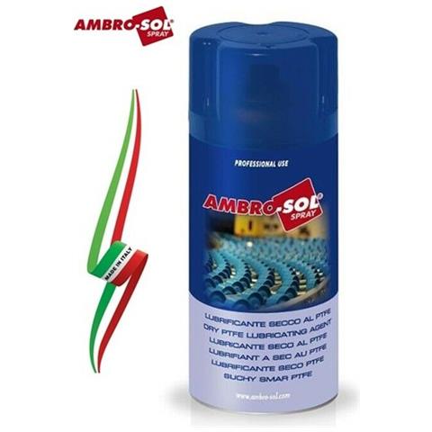 Lubrificante Spray Secco Al Ptfe Antiadesivo Idrorepellente 400ml Abro-sol - Foto 1