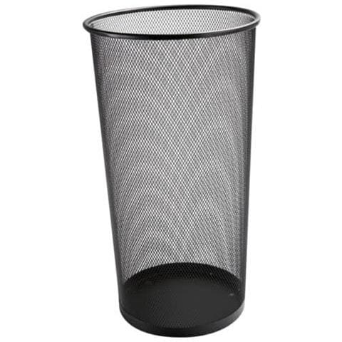 Portaombrelli In Metallo 22.6 L H 50 Cm X Diametro 27,5 Cm Nero Kf00829 - Foto 1