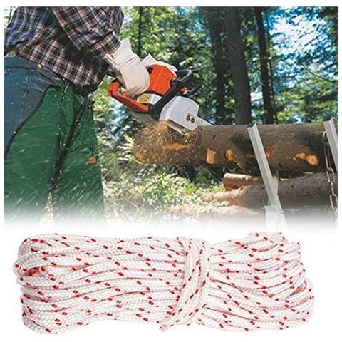 Avviamento A Fune Filo Di Nylon 50 Millimetri 10m Per Stihl Husqvarna Echo Mcculloch Homelite Trimmer - Foto 4