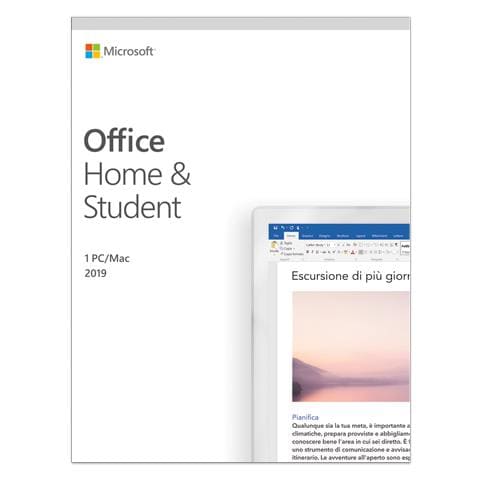 Office 2019 Home & Student 32 Bit Box Licenza PC / Mac Italiano - Foto 2
