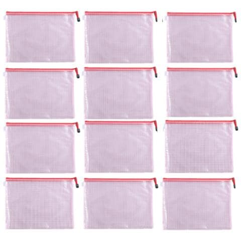 Confezione Da 12 Valigette Porta Documenti Formato A4 Red - Foto 1
