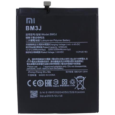 Batterie - Li-pol - 3350 Mah - 12.8 Wh - Fr Mi 8 Lite - Foto 1