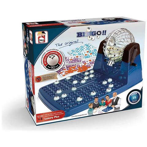 Bingo Automatico Deluxe 30 X 42 X 23 Cm 72 Cartoncini - Foto 1