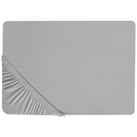 Coprimaterasso Elasticizzato Hofuf Cotone Grigio Chiaro - Foto 5