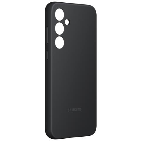 Cover Originale Galaxy A35 5g Silicone Sottile Soft-touch, Nero - Foto 1