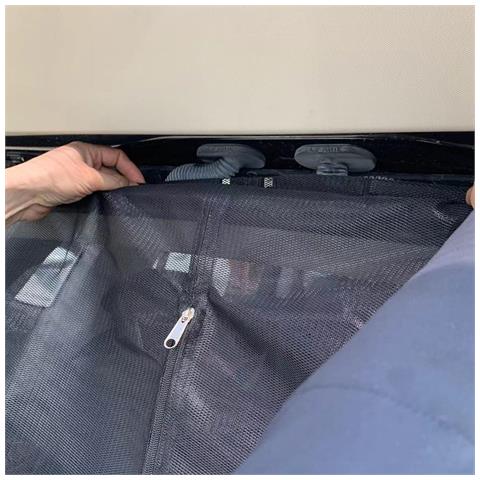 Copertura Del Bagagliaio Della Porta Incernierata Del Portellone Posteriore Della Tenda Per Auto L - Foto 5