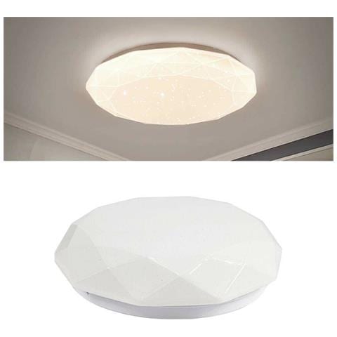 Plafoniera Da Soffitto 24 Watt Lampadario 24 Led Luce Naturale 4000k C02n - Foto 1