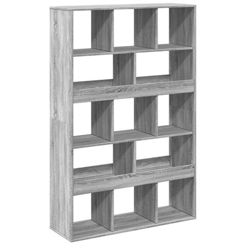 Libreria Grigio Sonoma 100x33x156,5 Cm In Truciolato - Foto 2