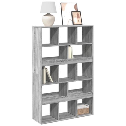 Libreria Grigio Sonoma 100x33x156,5 Cm In Truciolato - Foto 1