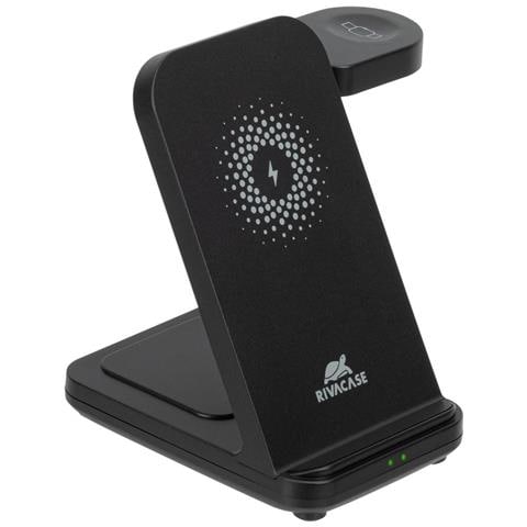 VA4916 Caricabatterie per dispositivi mobili Orologio intelligente, Auricolare, Smartphone Nero USB Carica wireless Interno - Foto 1