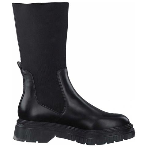 Black Casual Booties Stivaletti Sintetico E Tessile Scarpe Donna Nero Eu 37, 1-25425-27 020 - Foto 3