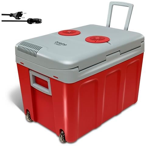 Cf1155red Frigorifero Portatile Da Viaggio Termoelettrico 40 Litri Ac /dc 12v / 220 - 240v 58 W Rosso - Foto 1
