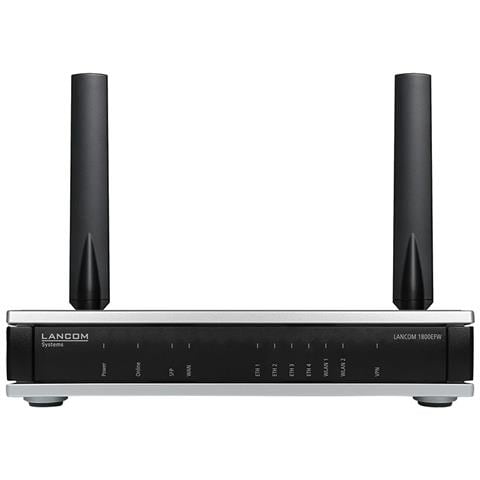 Router Wireless 1800EFW Dual-Band 2,4/5 GHz 10,100,1000 Mbit /s 4x RJ-45 Colore Nero - Foto 1