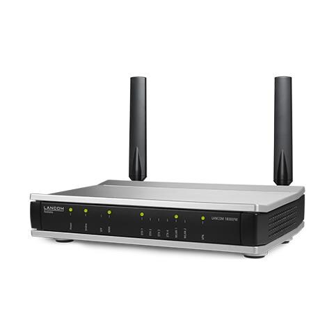 Router Wireless 1800EFW Dual-Band 2,4/5 GHz 10,100,1000 Mbit /s 4x RJ-45 Colore Nero - Foto 2