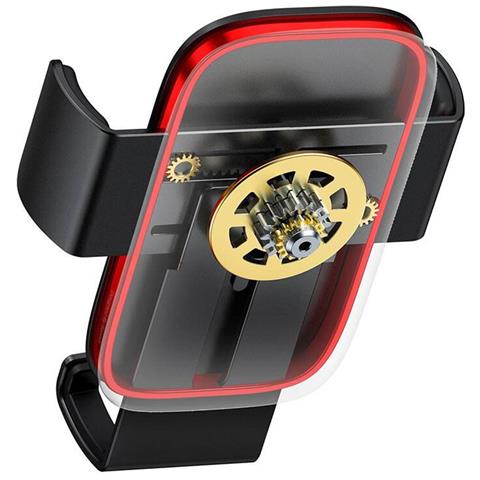 Supporto Per Telefono Per Griglia Di Ventilazione Automatica Con Chiusura A Gravità, Nero - Foto 5