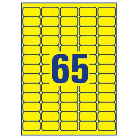 L4793-20 etichetta per stampante Giallo Etichetta per stampante autoadesiva - Foto 2