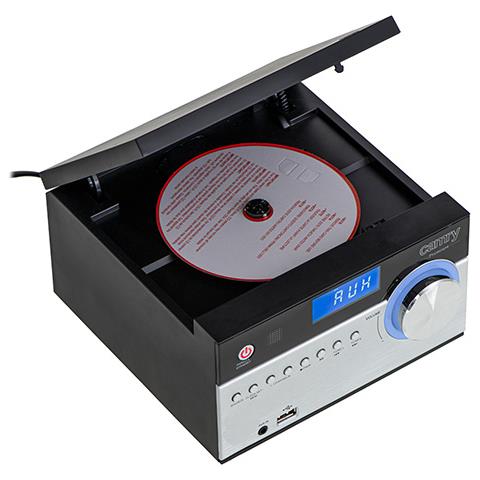 CR 1173 impianto stereo portatile Analogico e digitale 10 W AM, FM Nero, Argento Riproduzione MP3 - Foto 5