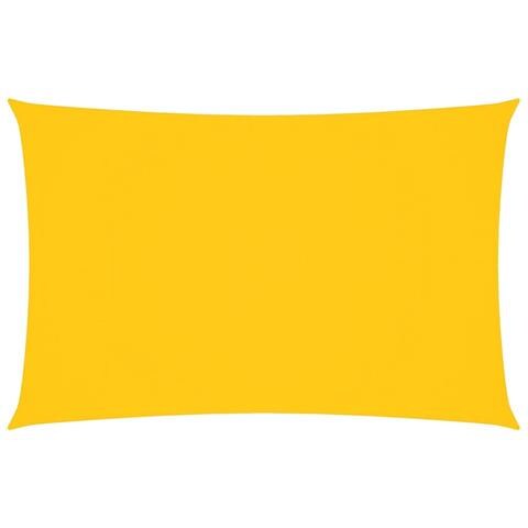 Parasole A Vela Oxford Rettangolare 5x8 M Giallo - Foto 1