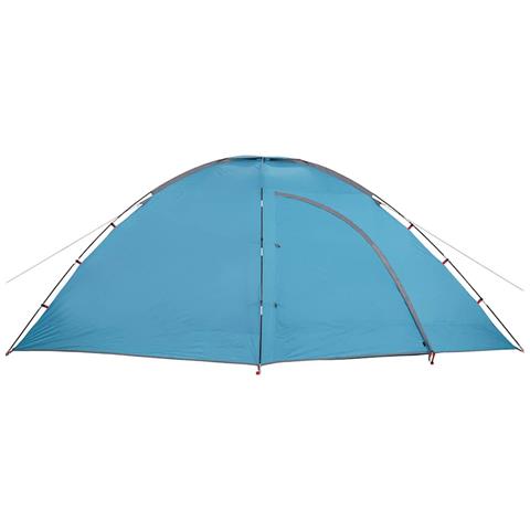 Tenda da Campeggio per 8 Persone Blu Impermeabile - Foto 8
