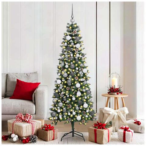 Albero di Natale artificiale Verde PVC - Foto 2