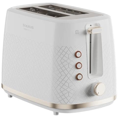 TO800P tostapane 7 2 fetta /e 800 W Bianco - Foto 1