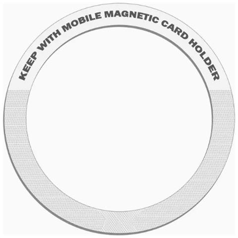 Confezione Da 2 Anelli Magnetici Magsafe Per Smartphone, Nero / Argento - Foto 5
