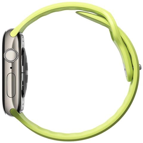 Cinturino Sport Impermeabile 42 Mm Per Apple Watch Modello Tempo Band, Verde - Foto 2