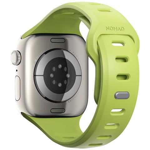 Cinturino Sport Impermeabile 42 Mm Per Apple Watch Modello Tempo Band, Verde - Foto 1