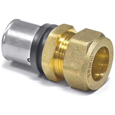 Raccordo A Pressare Per Tubo In Rame  20-22 Mm  Certificato Per Acqua Potabile - Foto 1