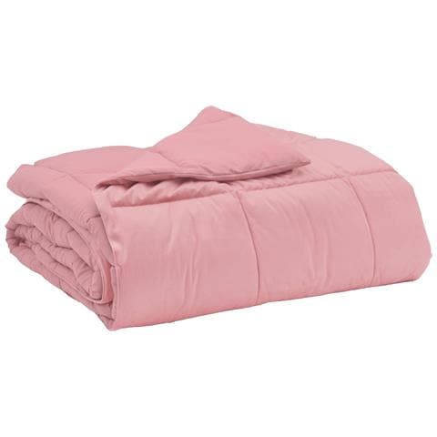 Piumone Completo Annuale Rosa 135 x 220 cm Microfibra - Foto 1