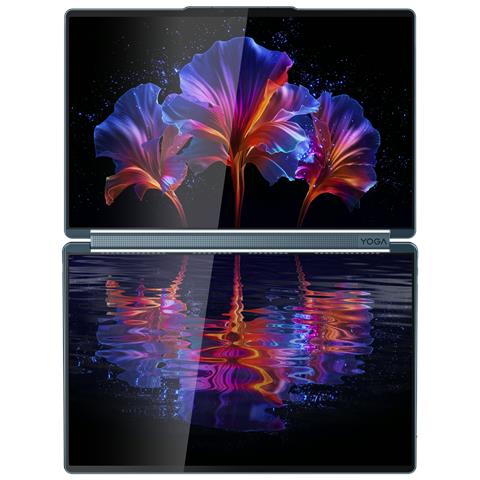Yoga Book 9 14IAH10 Intel Core Ultra 7 255H Ibrido (2 in 1) 35,6 cm (14") Touch screen 2.8K 32 GB LPDDR5x-SDRAM 1 TB SSD Wi-Fi 7 (802.11be) Windows 11 Home Colore foglia di tè Italiano - Foto 9