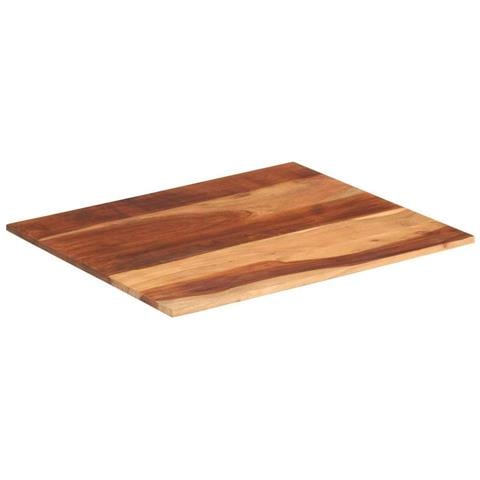Piano Tavolo in Legno Massello di Acacia 15-16 mm 60x70 cm - Foto 2