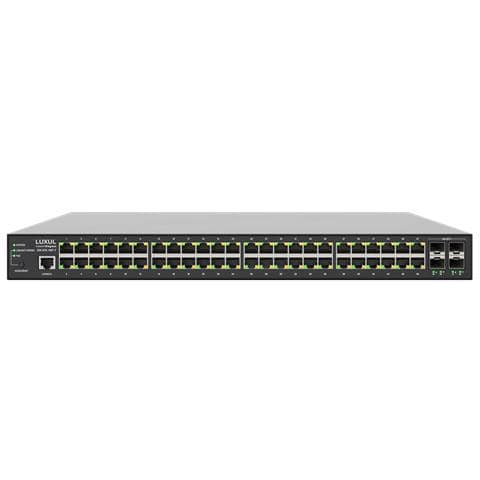 SW-615-48P-F-E switch di rete Gestito L2/L3 Gigabit Ethernet (10/100/1000) Supporto Power over Ethernet (PoE) Nero - Foto 2