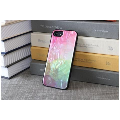 Custodia Nera ""water Flower"" Per Apple Iphone 7/8 - Foto 3