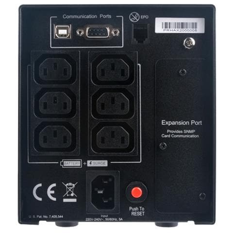 Gruppo di Continuità UPS 750VA / 675W 6x IEC 320 C14 - Foto 2