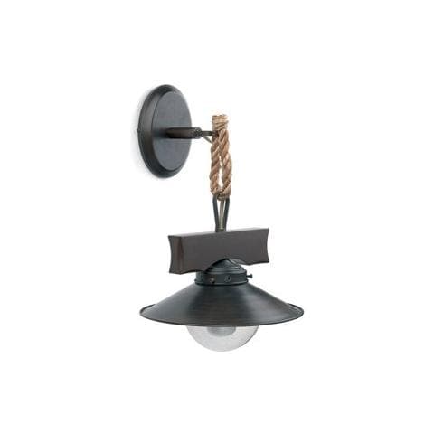 68138 - Nudos Lampada Da Parete Marrone Ossido - Foto 1