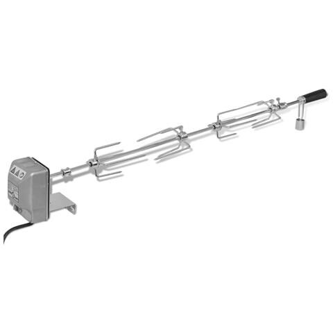 Spiedo Motorizzato Da Rosticceria In Acciaio 1000 Mm - Foto 1