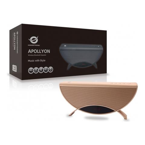 Altoparlante Bluetooth Portatile APOLLYON01GL Colore Oro - Foto 2