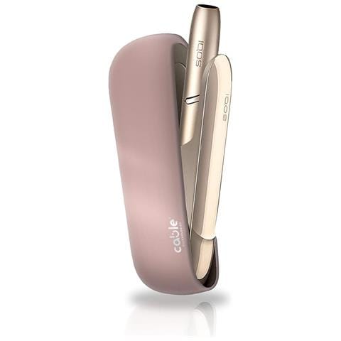 Hard case per IQOS 3 DUO / 3, custodia cover di protezione rigida per sigaretta elettronica IQOS 3 DUO / 3 policarbonato Soft Touch soft touch, contro graffi cadute e urti accidentali, case duro (matte rose gold) - Foto 1