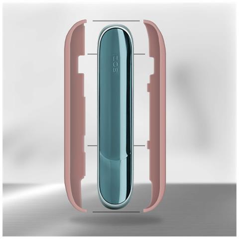 Hard case per IQOS 3 DUO / 3, custodia cover di protezione rigida per sigaretta elettronica IQOS 3 DUO / 3 policarbonato Soft Touch soft touch, contro graffi cadute e urti accidentali, case duro (matte rose gold) - Foto 7