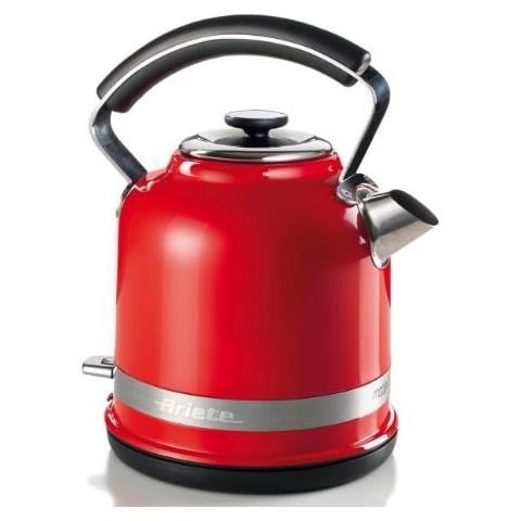 2854 Bollitore Elettrico Capacità 1.7 Litri Potenza 2200 Watt Colore Nero / Rosso - Foto 2