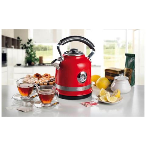 2854 Bollitore Elettrico Capacità 1.7 Litri Potenza 2200 Watt Colore Nero / Rosso - Foto 7