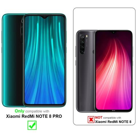 Custodia Compatibile Con Xiaomi Redmi Note 8 Pro In Liquid Blu - Coperchio Protettivo In Silicone Tpu Flessibile - Foto 11