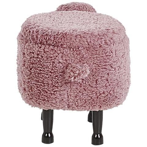 Pouf Animaletto In Tessuto Rosa Sheep - Foto 12