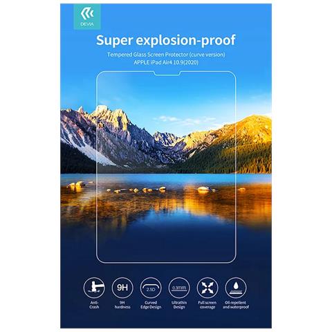 Pellicola In Vetro Temperato Per Ipad Air 4 Gen. 10.9 - Foto 1