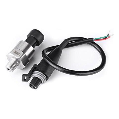 Trasduttore Di Pressione Mittente Sensor1pc 1 8npt Discussione In Acciaio Inox Per Lolio Combustibile Aria Acqua (30psi)  - Foto 1