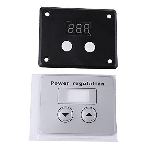Speed Controller Regolatore 10000w Scr Digitale Di Tensione Di Controllo Di Velocit Dimmer Termostato Ac 220v 80a - Foto 2